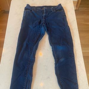 Faded Glory Dark Denim Skinny Jeans - Size 6